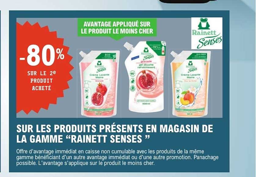 -80% SUR LE 2e PRODUIT ACHETÉ