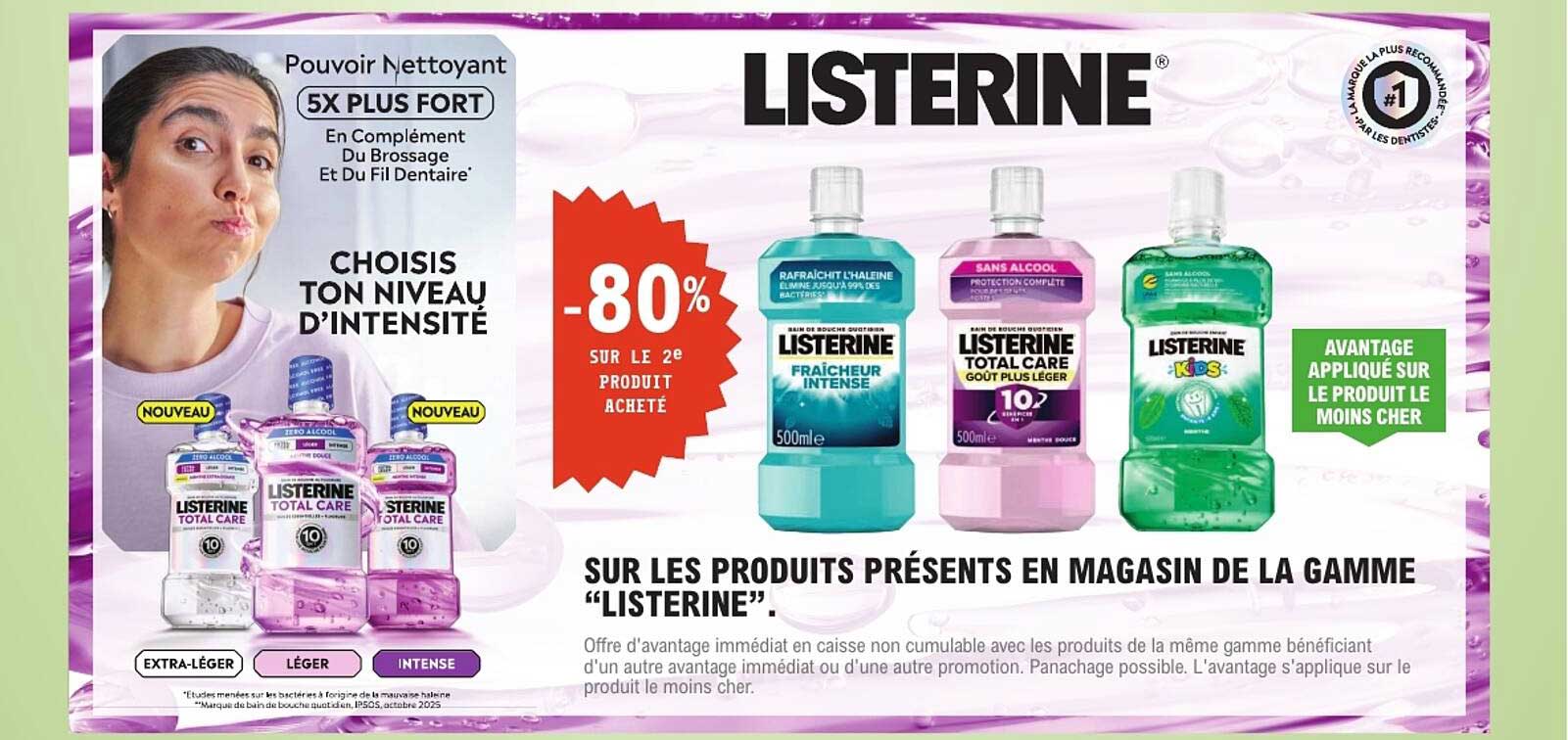 -80% SUR LE 2e PRODUIT ACHETÉ