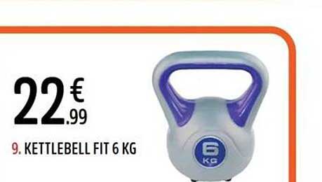 9. KETTLEBELL FIT 6 KG