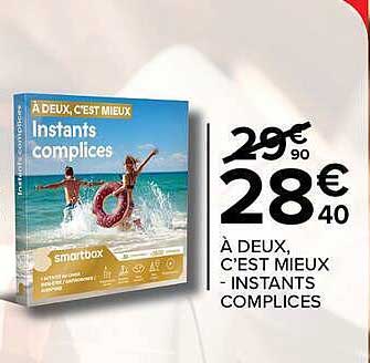 A DEUX, C'EST MIEUX INSTANTS COMPLICES