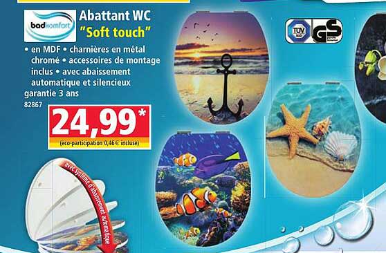 Abattant WC "Soft touch"