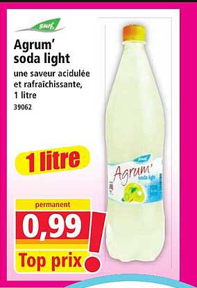 Agrum’ soda light