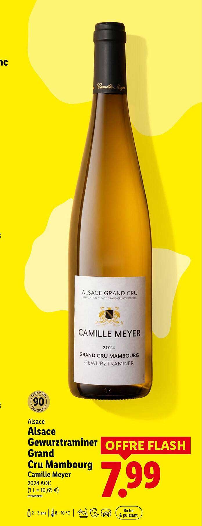Alsace Gewurztraminer Grand Cru Mambourg Camille Meyer