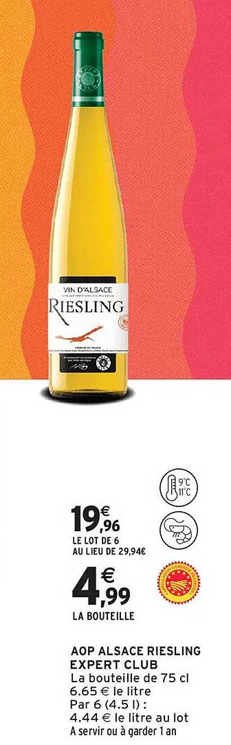 AOP ALSACE RIESLING EXPERT CLUB