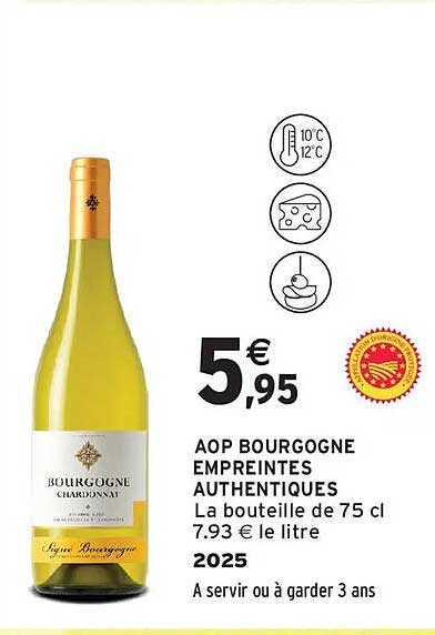 AOP BOURGOGNE EMPREINTES AUTHENTIQUES