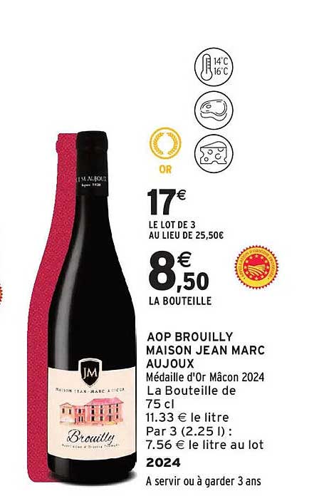 AOP BROUILLY MAISON JEAN MARC AUJOUX