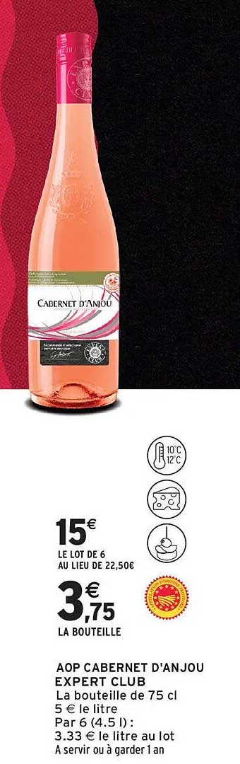 AOP CABERNET D'ANJOU EXPERT CLUB