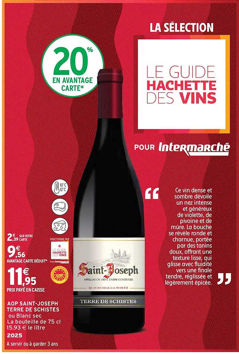 AOP SAINT-JOSEPH TERRE DE SCHISTES