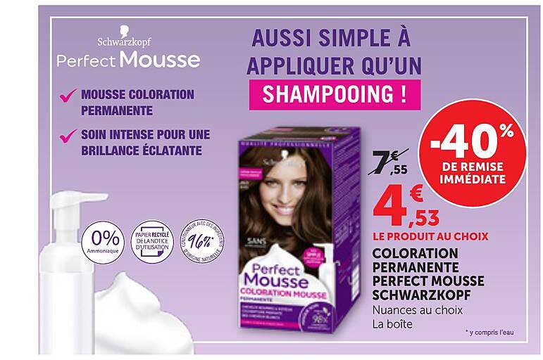 AUSSI SIMPLE À APPLIQUER QU’UN SHAMPOOING !