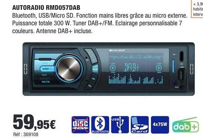 AUTORADIO RMD057DAB
