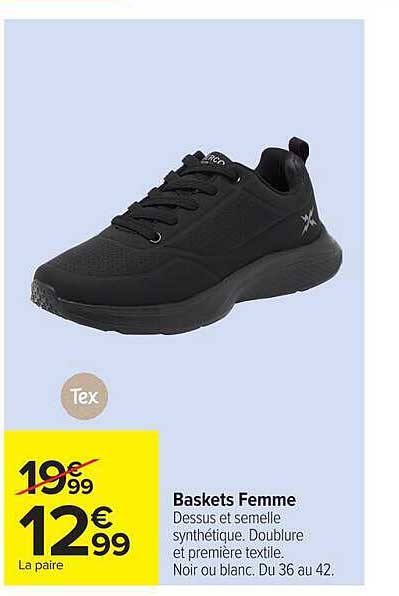 Baskets Femme
