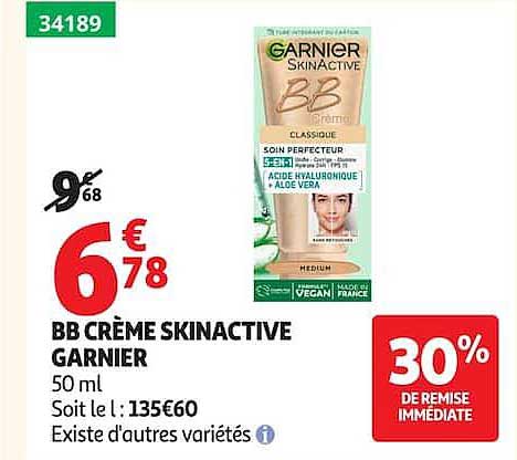 BB CRÈME SKINACTIVE GARNIER