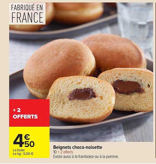 Beignets choco-noisette