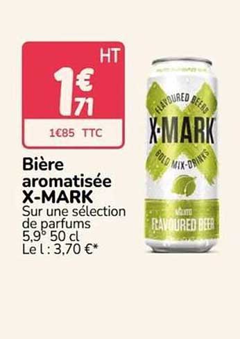 Bière aromatisée X-MARK