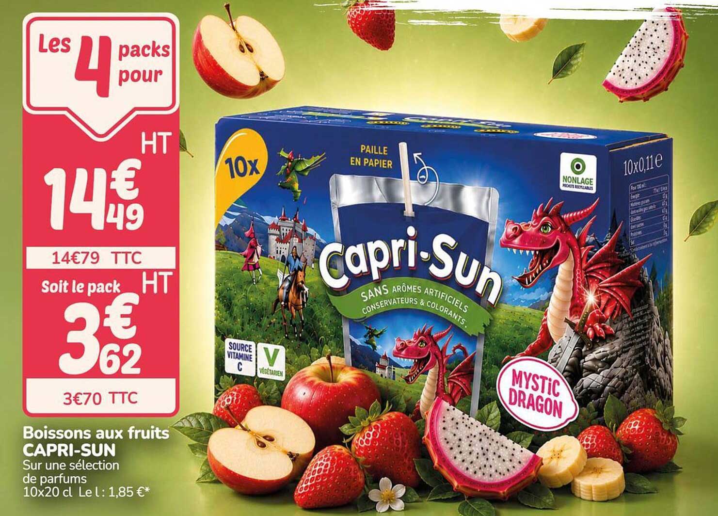 Boissons aux fruits CAPRI-SUN