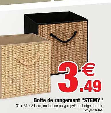 Boite de rangement "STEMY"