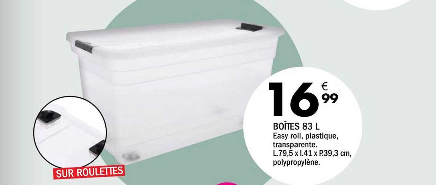 BOÎTES 83 L