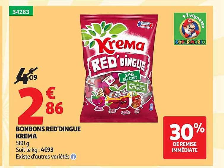 BONBONS RED'DINGUE KREMA