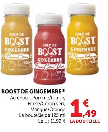 BOOST DE GINGEMBRE