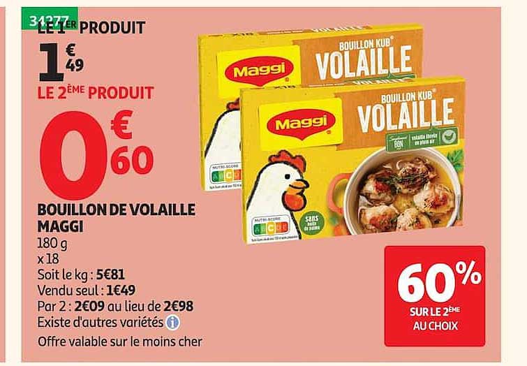 BOUILLON DE VOLAILLE MAGGI