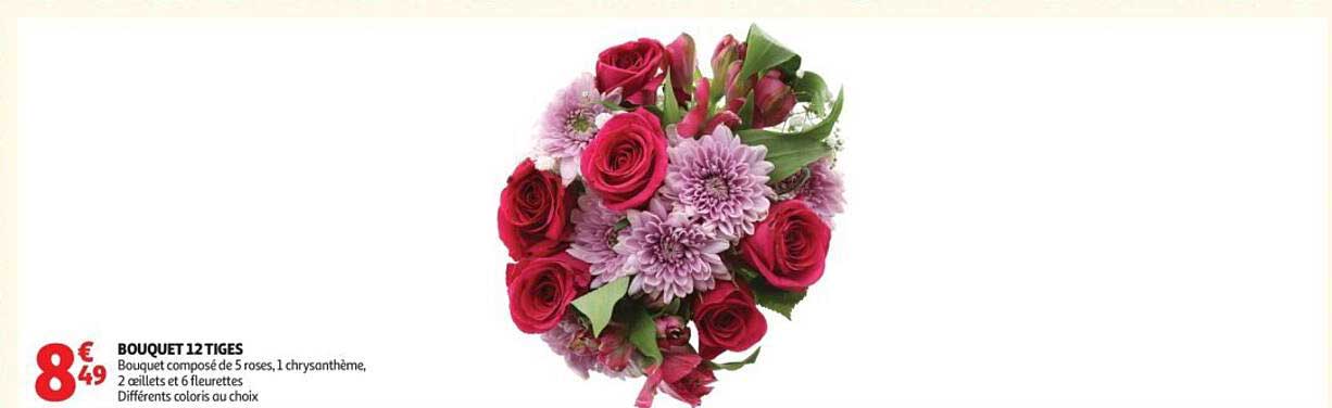 BOUQUET 12 TIGES