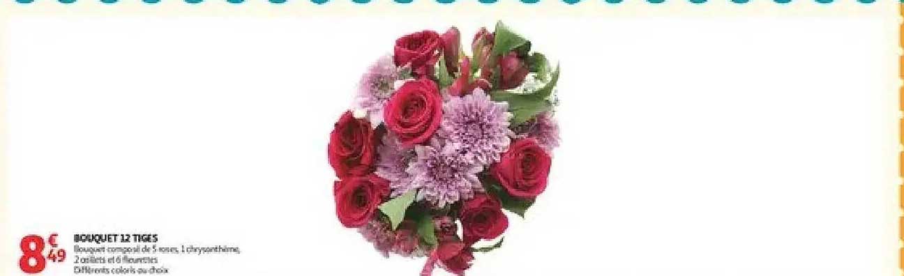 BOUQUET 12 TIGES