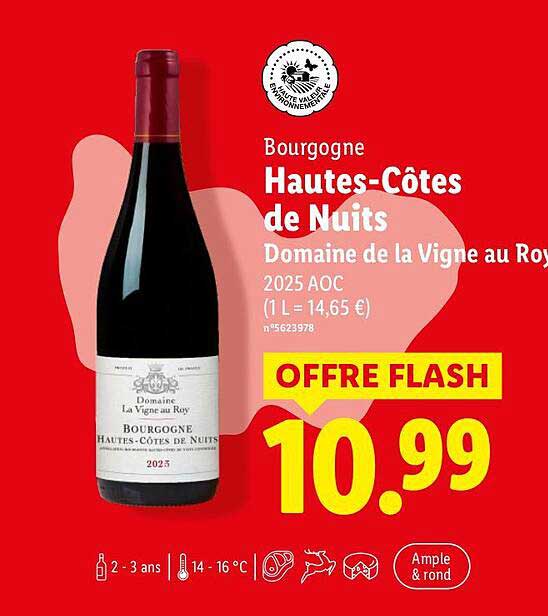 Bourgogne Hautes-Côtes de Nuits Domaine de la Vigne au Roy 2025 AOC