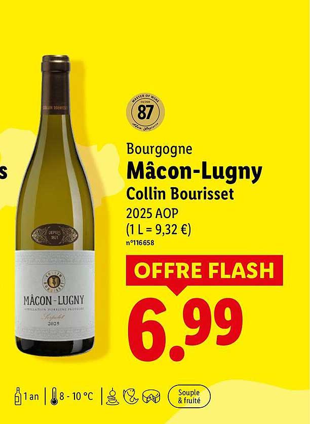 Bourgogne Mâcon-Lugny Collin Bourisset 2025 AOP