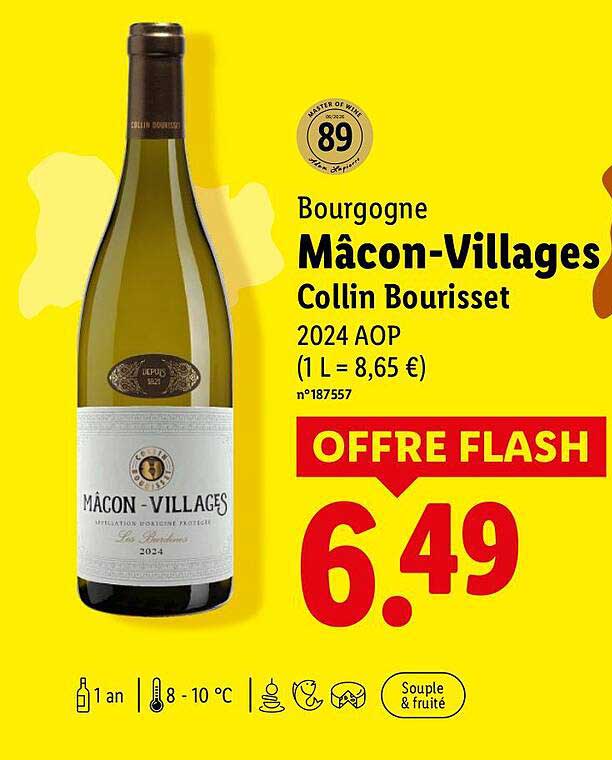 Bourgogne Mâcon-Villages Collin Bourisset 2024 AOP