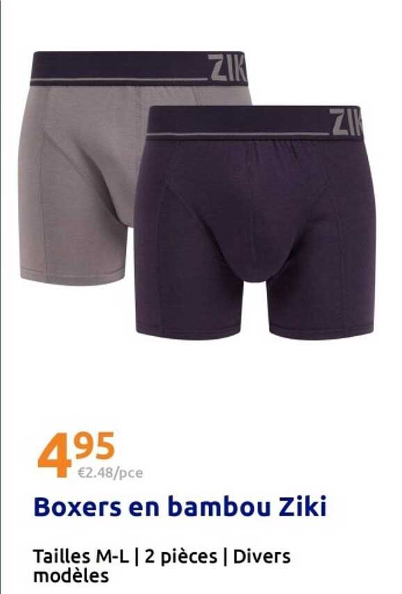 Boxers en bambou Ziki