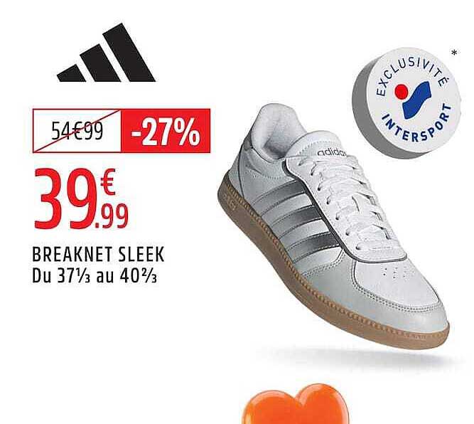 BREAKNET SLEEK Du 37⅓ au 40⅔