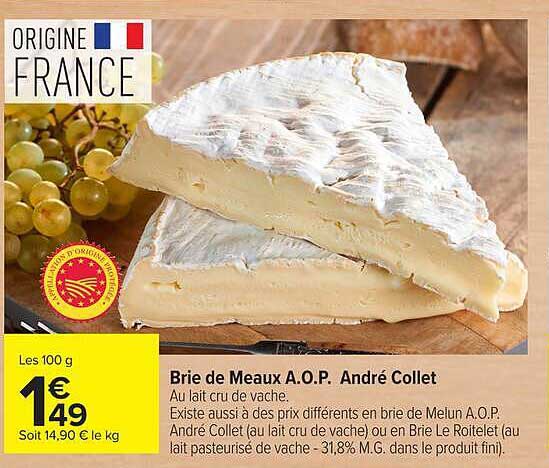 Brie de Meaux A.O.P. André Collet