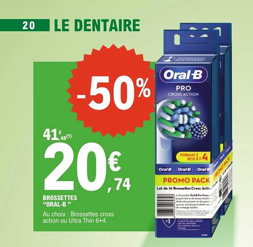 BROSETTES “ORAL-B”