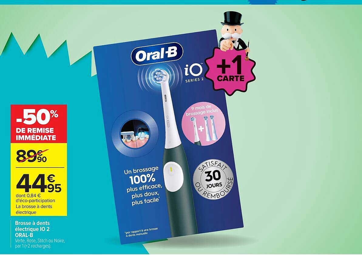 Brosse à dents électrique iO 2 ORAL-B