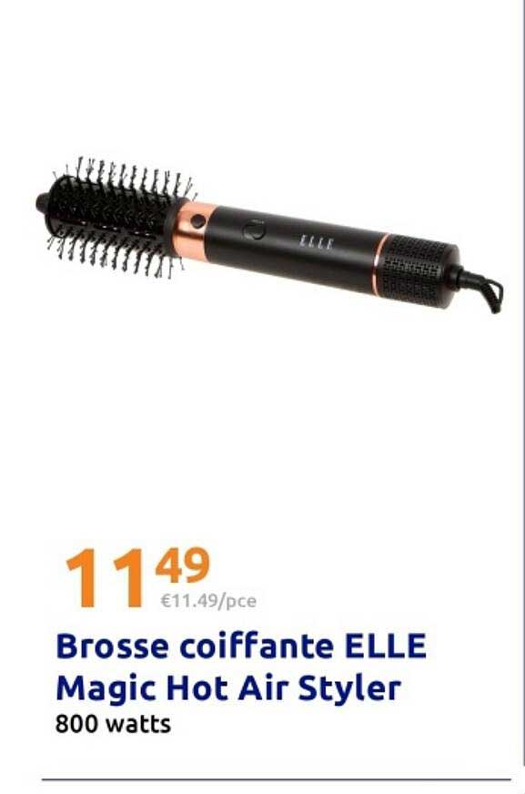 Brosse coiffante ELLE Magic Hot Air Styler 800 watts
