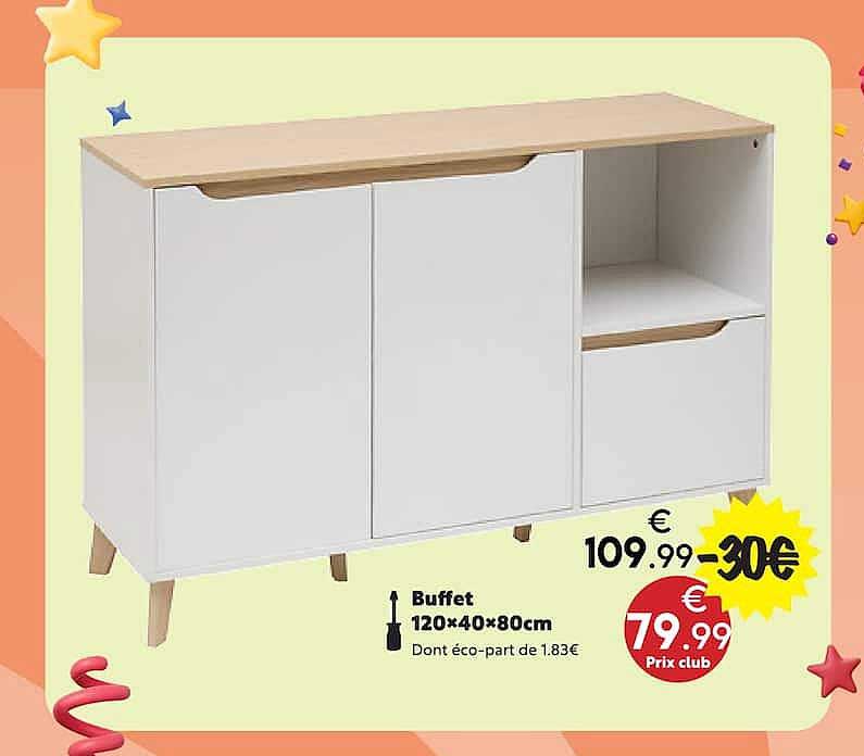 Buffet 120*40*80cm