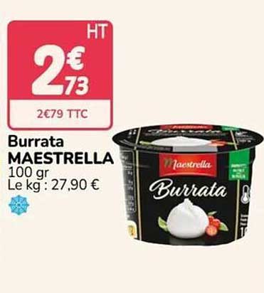 Burrata MAESTRELLA 100 gr