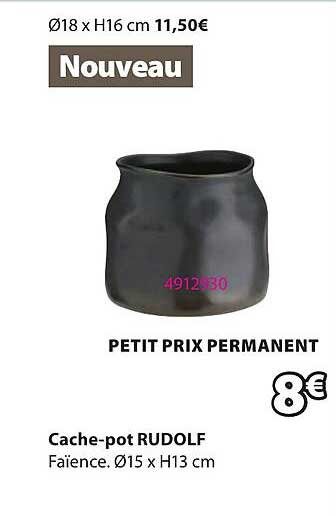 Cache-pot RUDOLF