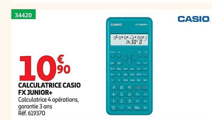 CALCULATRICE CASIO FX JUNIOR+