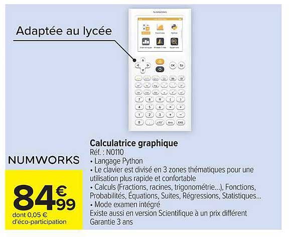Calculatrice graphique