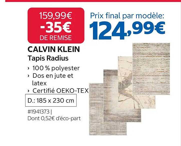 CALVIN KLEIN Tapis Radius