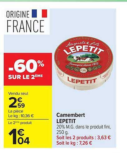 Camembert LEPETIT