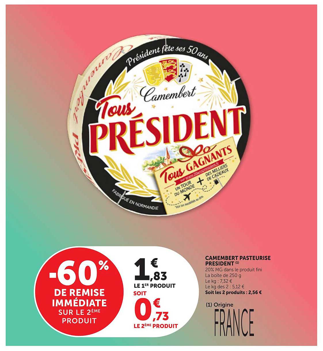 Camembert Président