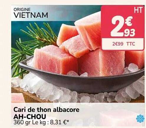 Cari de thon albacore AH-CHOU