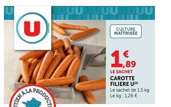 CAROTTE FILIERE U (2)