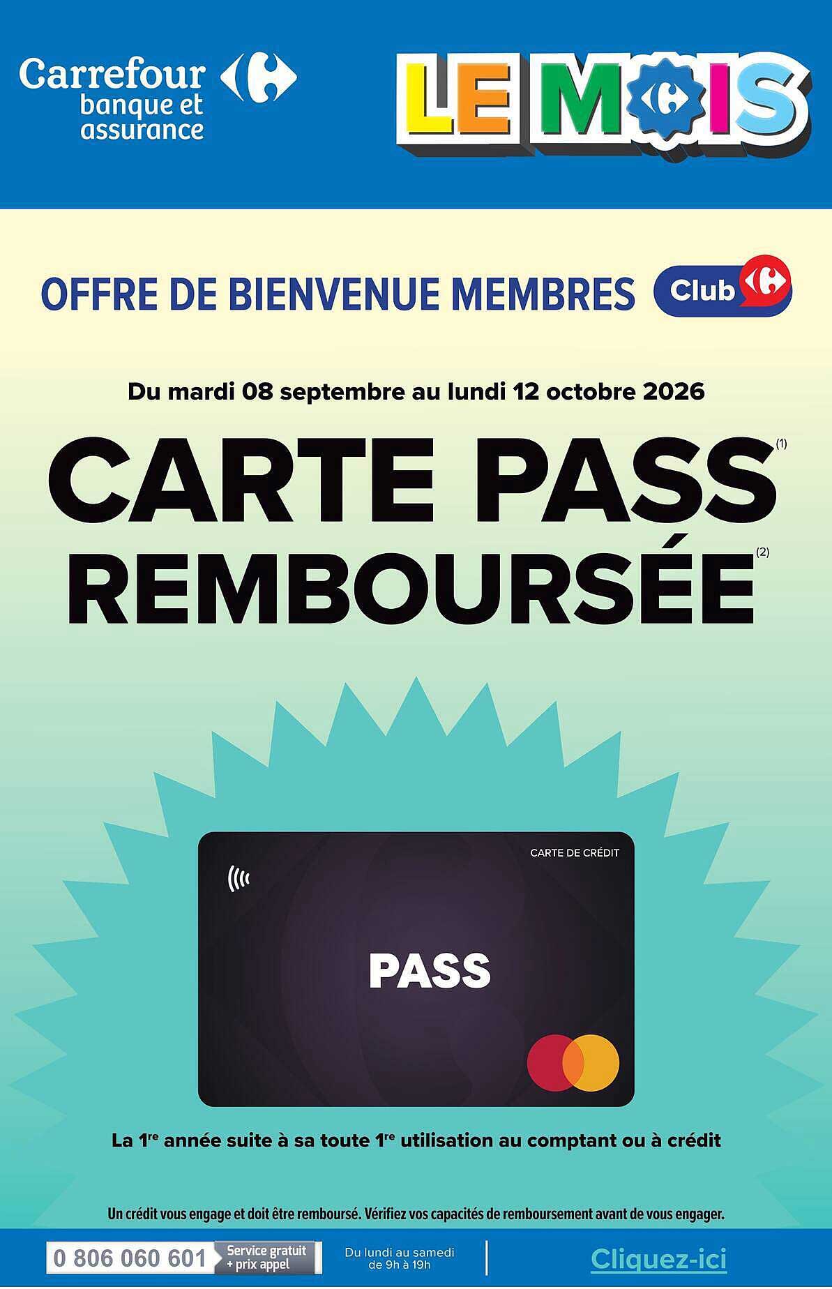 CARTE PASS REMBOURSÉE