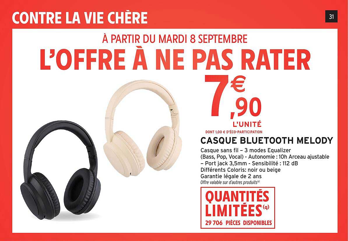 CASQUE BLUETOOTH MELODY