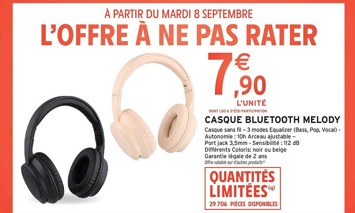 CASQUE BLUETOOTH MELODY