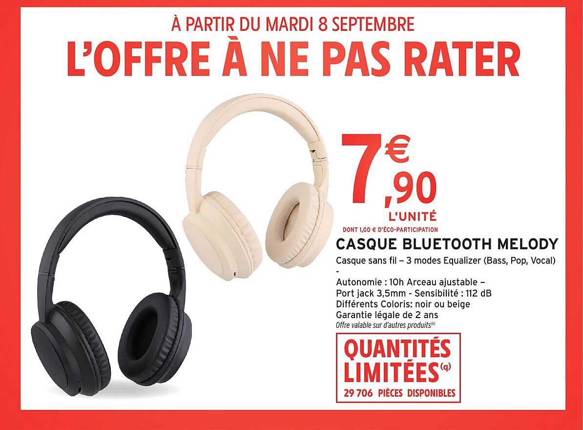 CASQUE BLUETOOTH MELODY