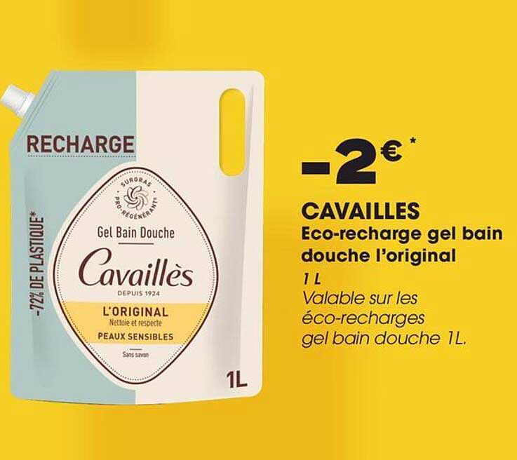CAVAILLES Eco-recharge gel bain douche l’original
